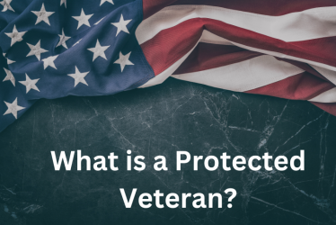 What is a Protected Veteran Hero US flag